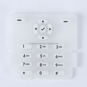 Tùy chỉnh màn hình lụa in phun Laser khắc <span class=keywords><strong>Silicone</strong></span> cao su bàn phím cho điều khiển từ xa không thấm nước - Product Image 3