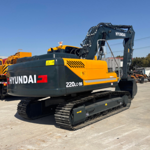 เครื่องขุดไฮดรอลิกขนาด22ตันเครื่องขุดฮุนได R220LC 9วินาทีสำหรับโครงการก่อสร้างเหมืองแร่ - Product Image 1