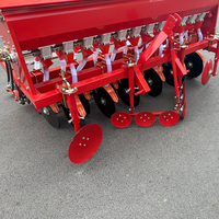 Semoir pour tracteur, semoir à blé sans labour, 12 rangs pour tracteur, semoir à blé, semoir à riz sec