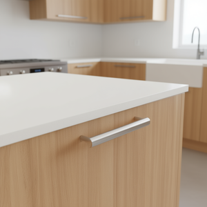 Poignées de meuble en acier inoxydable 160 mm, design minimaliste cylindrique, antirouille, quincaillerie pour meubles de cuisine, tiroirs, etc. - Product Image 2