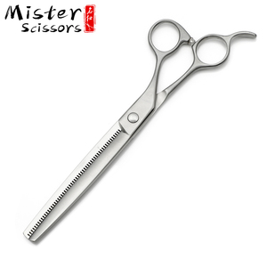 경쟁가격 7.5 인치 Jp 강철 똑바른 가위 엷게 하는 가위 개 손질 가위 - Product Image 4