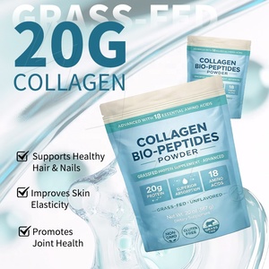 Poudre de Collagène Bio Peptides de Bovins Nourris à l'Herbe 20g de Protéines par Portion 18 Acides Aminés Essentiels Sans Arôme Absorption Supérieure - Product Image 5