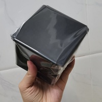 Neue Produktideen 2026 Haus und Küche Backform Schwarze Quadratische Wasserwürfel-Toastbox Brotbackform Kuchenform mit Deckel