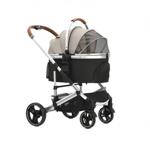 <span class=keywords><strong>Poussette</strong></span> pliable de luxe en aluminium <span class=keywords><strong>pour</strong></span> animaux de compagnie avec <span class=keywords><strong>petit</strong></span> chariot portable moyen <span class=keywords><strong>d</strong></span>étachable <span class=keywords><strong>pour</strong></span> les sorties <span class=keywords><strong>pour</strong></span> transporter vos animaux de compagnie en voyage - Product Image 3