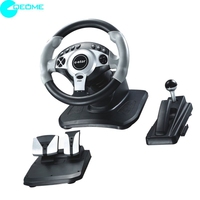 Meilleur cadeau de Noël 2020 Volant de jeu de voiture à 270 degrés Simulateur de volant de course Joystick pour PC/PS2/PS-3