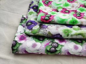 100% Rayon dệt in Vải Spun vải mới nhất mùa thu hoa mẫu cho trang phục - Product Image 2