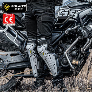 Mallas de montar para <span class=keywords><strong>hombre</strong></span> y mujer, rodillera para motocicleta, Codera para exteriores, equipo de protección transpirable de verano para motocicleta - Product Image 3