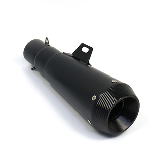 Piezas de motocicleta cafe racer, silenciador, escape bajo el vientre, motocicleta, scooter, sistema de escape completo para gy6 125cc 150cc, silenciador - Product Image 3