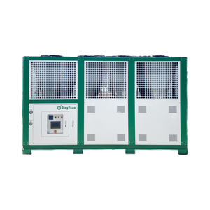 Plastik enjeksiyon kalıplama için suudi arabistan için enerji tasarrufu 100 HP invertör hava soğutmalı vida soğutucu özel tasarım - Product Image 1