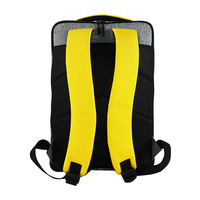 Sac à dos pour ordinateur portable de haute qualité, géométrique, en tissu Oxford, avec fermeture éclair, logo personnalisé, imperméable, OEM, pour homme, voyage, école, en polyester