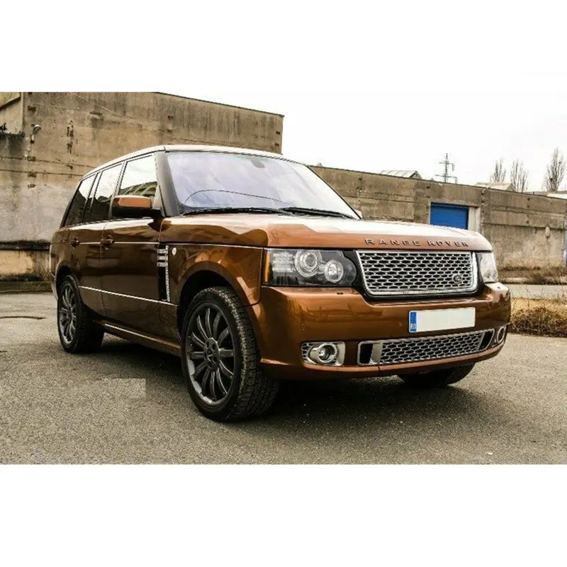 Kit Upgrade Body untuk Rang Rover Vogue L322 Autogeo Supercharge Land Rover Model Lama Upgrade Lampu Depan Bumper Baru