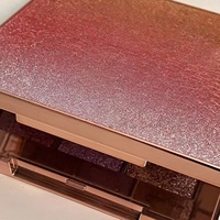 Palette de fards à paupières neuf couleurs, finition mate et pailletée, multi-usages, pour débutants, maquillage des yeux haut de gamme