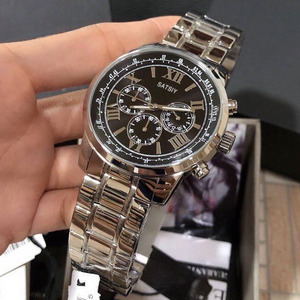 Reloj Deportivo Profesional de Negocios <span class=keywords><strong>para</strong></span> <span class=keywords><strong>Hombre</strong></span> <span class=keywords><strong>Guess</strong></span> W0379G1 de Alta Calidad, 100M WR, Esfera Grande de 45 mm, Cronógrafo de Acero Inoxidable, Correa de 20 mm - Product Image 3