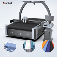 Mesa de Corte Plana CNC Digital AOL de Alta Precisión con Alimentación Automática para Prendas, PVC, Telas y Alfombras con Cuchilla Oscilante