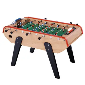 畅销法国风格室内工程师木质投币式足球游戏桌