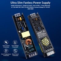 Fuente de Alimentación Conmutada DUSKTEC de Voltaje y Corriente Constantes, CA 100-265V, CC 12V-80V, 60W-400W, 0.75A-33.33A, Transformador LED