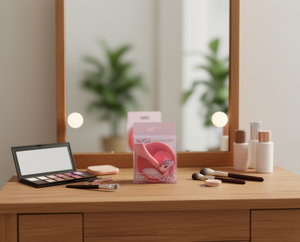 Spugna per il trucco Fille Myrtille, strumento di bellezza lavabile per l'applicazione sul viso - Product Image 2