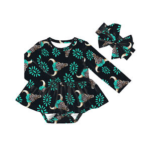 Mono Bebes Nina ชุดบอดี้สูทเด็กทารก,ชุดบอดี้สูทเด็กทารกแรกเกิดทำจากหนังวัวสีน้ำตาลพร้อมรอยต่อ De Traje De Bebes Recien Nacido - Product Image 3