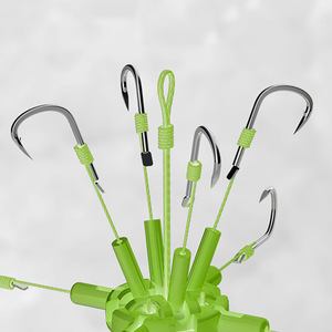 Aohu - Anzuelo de Pesca 3D Flip Hook, 12 Tamaños, Anzuelo Múltiple para Pesca de Agua Dulce, Anzuelo para Carpa - Product Image 2