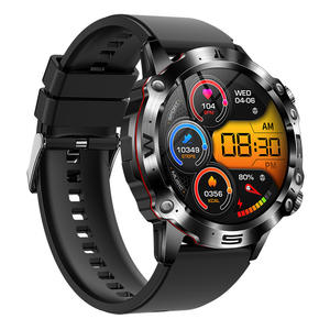 Best <strong>Seller</strong> New High Quality ET482 SOS Outdoor Sports Call Phone Health Care Monitoring Heart <strong>Rate</strong> Monitor Round Smart Watch - Product Image 5