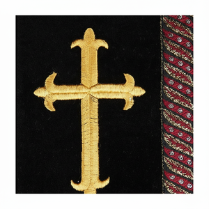 Conception personnalisée RT Wesley Masonic Regalia Lodges Uniforme de Noël léger en cuir avec barres décoratives semblables au blé - Product Image 1