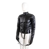 Veste de Bondage ajustable à manches longues, costume de fétiche, coupe étroite, jouet sexuel pour Couple, pour adultes