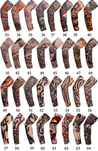 Manchon de Tatouage Temporaire Élastique en Fibre Superfine Multi-Couleurs Design Dragon pour Hommes <span class=keywords><strong>et</strong></span> Femmes - Product Image 3