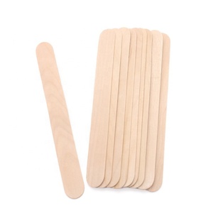 100pcs per box Skin Care hair removal wooden wax stick Cosmetic Disposable Wood Spatulas for wax