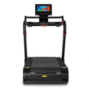 Tapis de course professionnel électrique commercial Rongle avec mode de poussée sans fil, moteur 3.0HP, vitesse 1-24km/h - Product Image 2