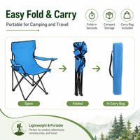 Chaise de camping pliable légère en gros, chaise portable pour pique-nique en plein air, plage, randonnée et voyage
