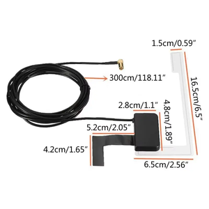 Dab + Kỹ thuật số thu tín hiệu đài phát thanh Receiver FM để thoa Hộp USB Adapter Antenna mô-đun cho phổ xe Đài phát thanh stereo - Product Image 4