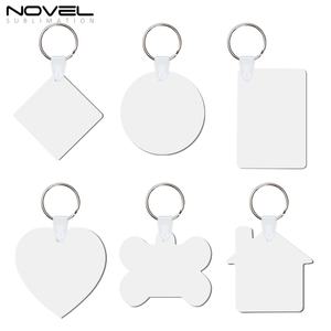 Porte-clés en MDF vierge pour sublimation, personnalisable, promotionnel, transfert thermique, vente en gros - Product Image 3