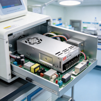 Modul Catu Daya Listrik Universal Meanwell QP-150C dengan Empat Output yang Dapat Diatur