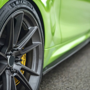 Jantes forgées de luxe à rayons en V personnalisées, finition brossée transparente, ajustement agressif, pour Porsche <span class=keywords><strong>BMW</strong></span> M4 Corvette C8 <span class=keywords><strong>Tesla</strong></span> <span class=keywords><strong>Model</strong></span> S X - Product Image 3