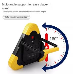 Cool voiture étoile voiture trépied solaire <span class=keywords><strong>d</strong></span>'urgence <span class=keywords><strong>d</strong></span>éfaut lumière pliable Vertical réfléchissant sécurité panneau <span class=keywords><strong>d</strong></span>'avertissement ABS fait à la main - Product Image 4