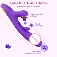 Masseur vibrant G-Spot pour femmes - Rechargeable par USB 10 fréquences 100% étanche Jouet sexuel