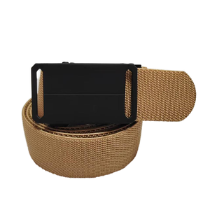 Vendite dirette in fabbrica di <span class=keywords><strong>cinture</strong></span> da <span class=keywords><strong>uomo</strong></span> classiche autobloccanti in tela casual e versatili - Product Image 1