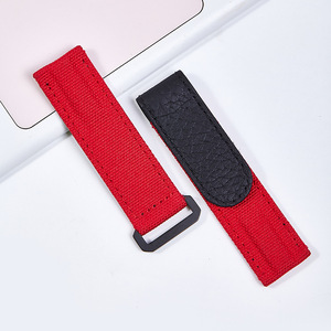 Correa de Reloj de Lona de Nailon Premium de 20 mm con Cierre de Gancho y Bucle para Hombre, Correa de Repuesto Deportiva Transpirable, Duradera y de Estilo Outdoor - Product Image 4