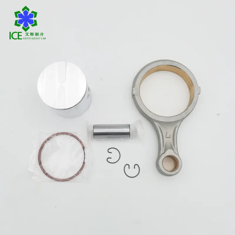 Aluminum 7.5 connecting rod/ piston of complete compressor spare parts connecting rod piston assembly for sanyo compressor