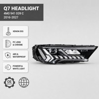 OEM 4M0941039C 4M0941040C Ensemble de phares avant LED Xénon 12V pour Audi Q7 4M 2018 2019 2020 2021 2022 2023