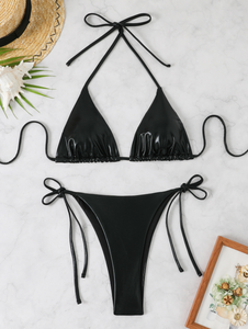 Viviblook Z806ST04 Venta caliente verano Bikini Correa sujetador Tanga y conjuntos de cubierta traje de baño Sexy Bikini ropa de mujer - Product Image 5