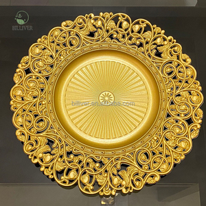 جولة بالجملة بالخرز الذهبي ديكور الزفاف لؤلؤ الحفلة - Product Image 1