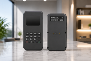 Terminal POS Portátil Bopos WisePad 3S, Modelo Negro WPS32, Dispositivo de Pago y Caja Registradora - Product Image 1