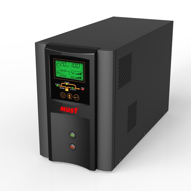 MUST 2000VA 3000VA 5000VA Line Interactive UPS PC Power Supply High Quality for Computer / Telecommunication/ATM Machine