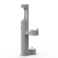 TL44 remplisseur de bouteilles d'extérieur en acier inoxydable avec fontaine pour animaux de compagnie