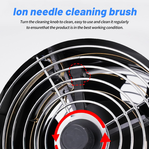 ST102B 台式双头交流220V 50Hz ESD静电消除离子风机，具有可调防静电功能 - Product Image 3