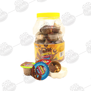Hot Selling Halal Choco Crispy Cup <strong>Mini</strong> Chocolate Jam Biscuits Fruity Nut Candy Sweet Crisps <strong>Jar</strong>/Packaging Slinna Brand - Product Image 6