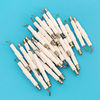 Bougie d'allumage en céramique d'alumine 7,5x55,6mm 2mm, électrode d'allumage pour brûleur à gaz, four, gril, appareils électroménagers