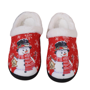 <span class=keywords><strong>Zapatillas</strong></span> de <span class=keywords><strong>mujer</strong></span> Warm House Memory Foam House Fuzzy Cute Christmas para <span class=keywords><strong>mujer</strong></span> - Product Image 3