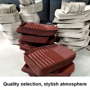 <span class=keywords><strong>Tapis</strong></span> de sol en cuir antidérapant, <span class=keywords><strong>Amazon</strong></span> natureen 5d, <span class=keywords><strong>tapis</strong></span> de <span class=keywords><strong>voiture</strong></span> avec logo, 4 pièces - Product Image 5